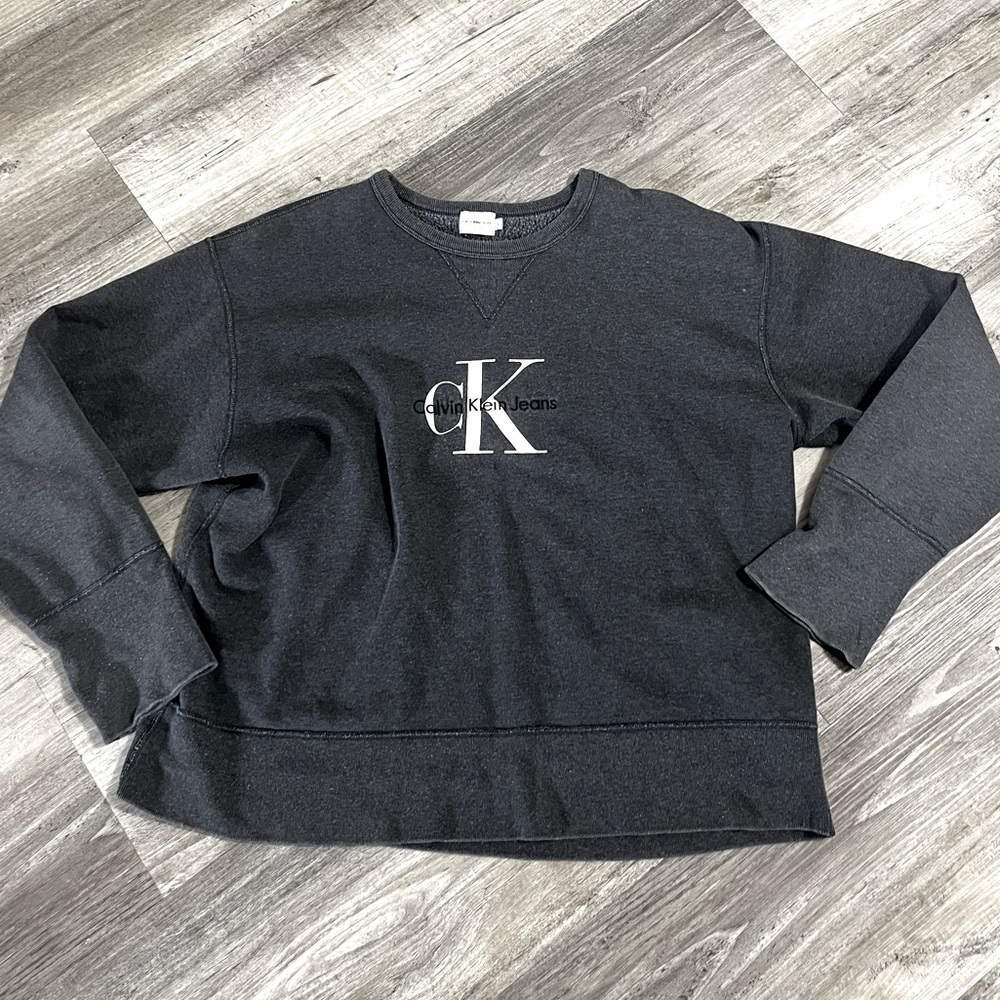 vintage 90s calvin klein jeans crewneck sweatshirt